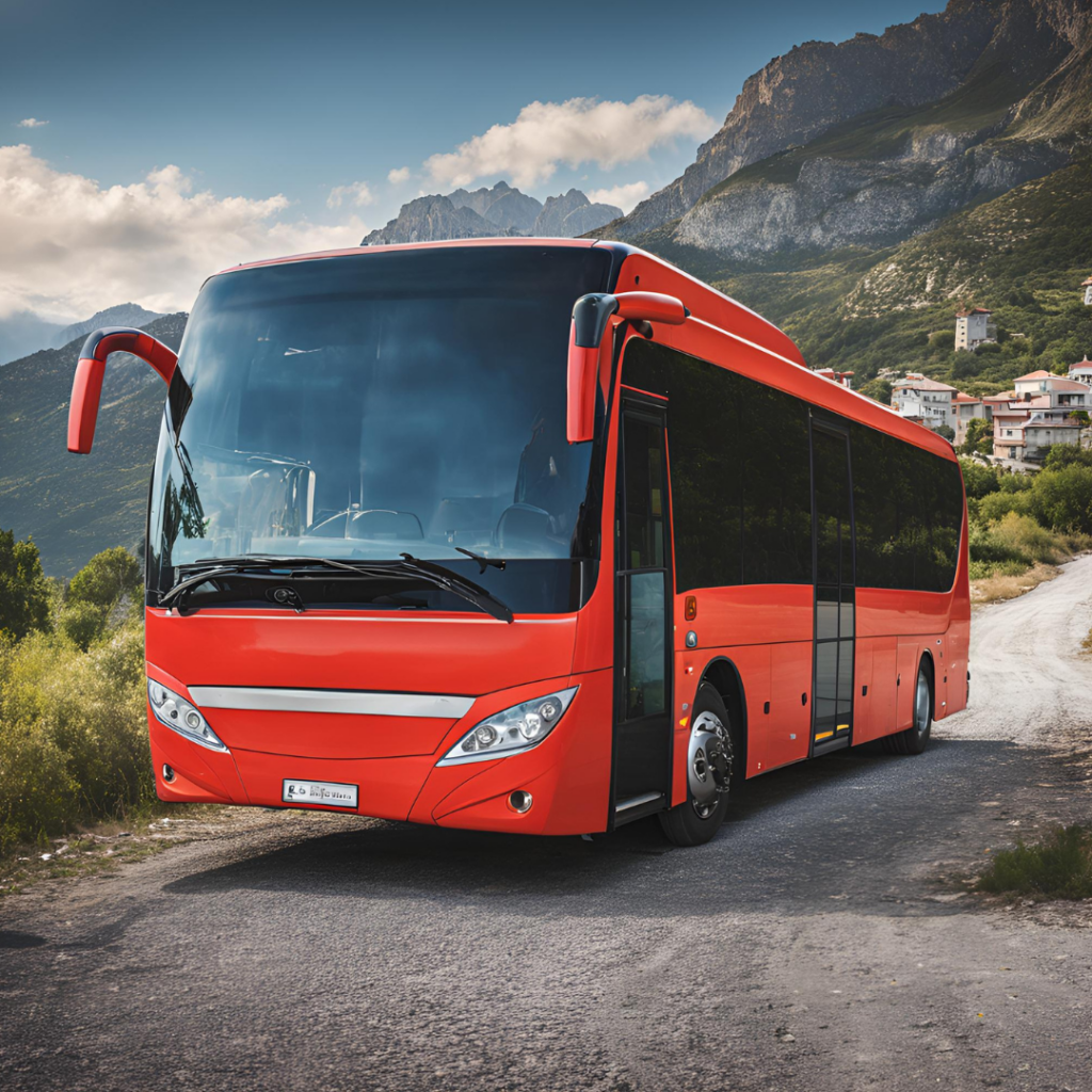 Bus in Albania